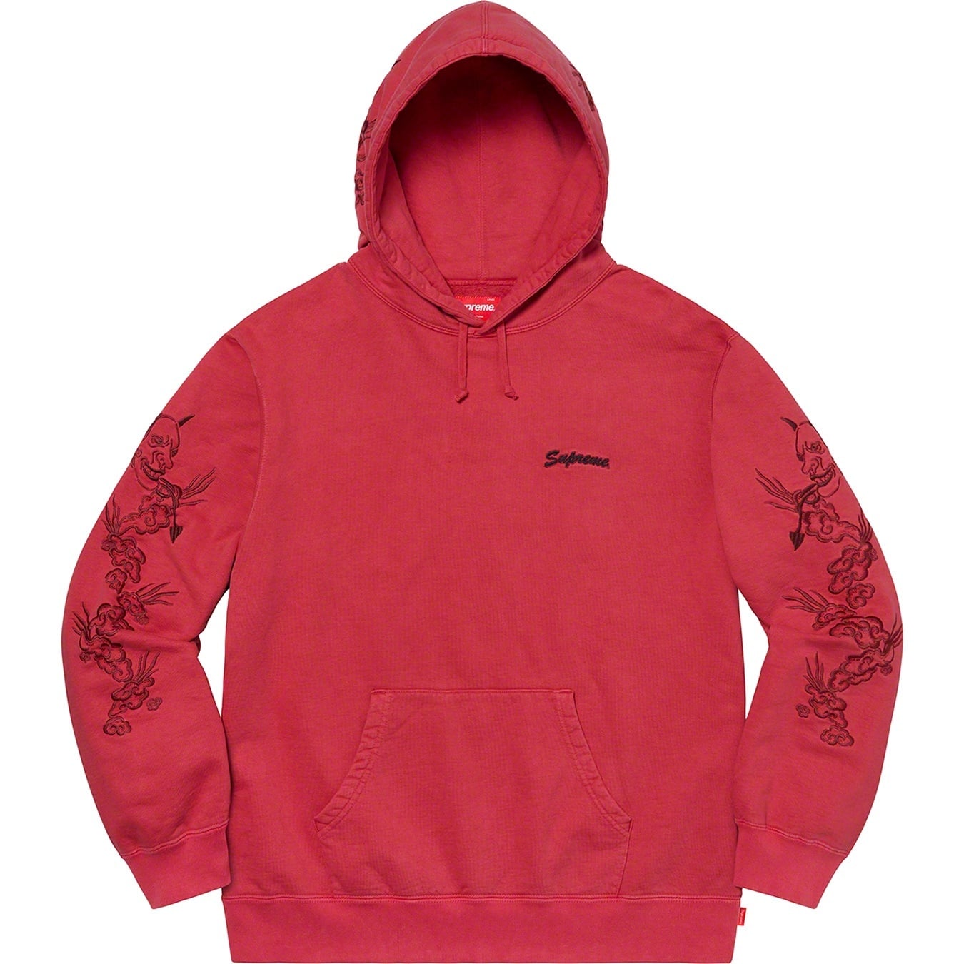 Dragon Overdyed Hooded Sweatshirt view 2